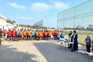 Ο αγιασμός της Αγίας Νάπας (φώτος)