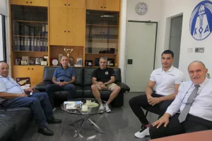 Επίσκεψη του τζουντόκα Γιάννη Αντωνίου στον ΚΟΑ