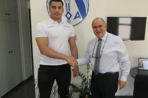 Επίσκεψη του τζουντόκα Γιάννη Αντωνίου στον ΚΟΑ