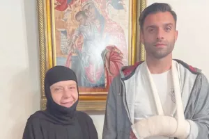 Στην Ιερά Μονή Παναγιάς Ελεούσης ο Τζαβέλλας 