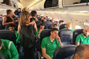 "Πέταξε" για Κύπρο η Ομόνοια (φώτος/βίντεο) 