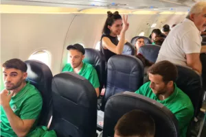 "Πέταξε" για Κύπρο η Ομόνοια (φώτος/βίντεο) 