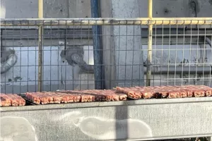 Καθιερώθηκαν τα σουβλάκια (φώτος)