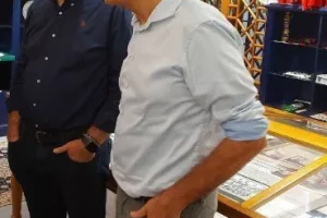 Ο Πουλλαΐδης... δεξιώθηκε την Cablenet (Φώτος)