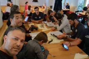 Γεύμα Απόλλωνα στους εκπροσώπους των ΜΜΕ (Φώτος)