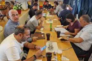Γεύμα Απόλλωνα στους εκπροσώπους των ΜΜΕ (Φώτος)