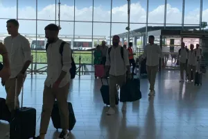 Η ΑΕΚ στο αεροδρόμιο/ Μέσα ο Ροσάλες (Φώτος)