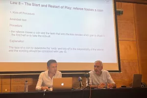 Το ετήσιο Σεμινάριο Διαιτησίας με Μίλοραντ Μάζιτς (Φώτος)