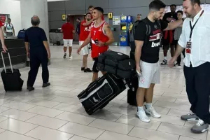 Η άφιξη του Ολυμπιακού στην Κύπρο (Φώτος)