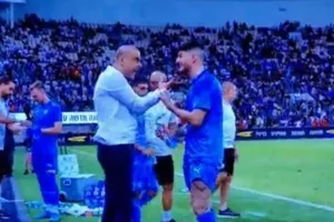 Ο προπονητής του Ισραήλ Κ21 χαστούκισε συμπαίκτη του Σαχάρ (βίντεο)