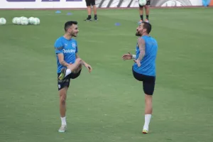 ΦΩΤΟΣ/Το μάθημα από τον Καταλά και οι παρόντες στην προπόνηση