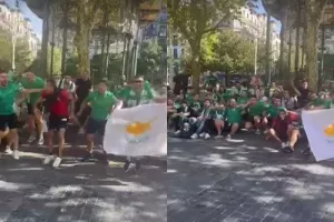 Χαμό οι Ομονοιάτες: "Σιαλα λα λα λα Ομόνοιααα!" (βίντεο Kerkida)