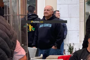 ΑΕΚ: Παρών στο pregame ο Καραπατάκης! (φώτο)