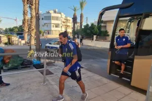 Η άφιξη της "Κυρίας" στο "Aμμόχωστος" (φώτος/βίντεο)