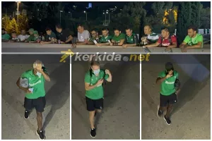 Ομόνοια/Άφιξη και... υποδοχή (Φώτος/Βίντεο)