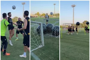 ΑΠΟΕΛ/ Προπόνηση... με Skill Competition! (Βίντεο)