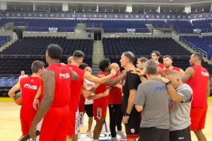 Το «Ολυμπιακός» μέσα στο Ulker Sports Arena