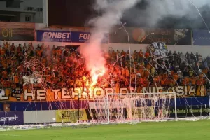 (Φωτορεπορτάζ) Ο κόσμος στο Ανόρθωση-ΑΠΟΕΛ
