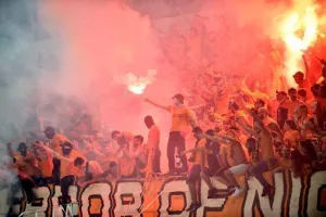(Φωτορεπορτάζ) Ο κόσμος στο Ανόρθωση-ΑΠΟΕΛ
