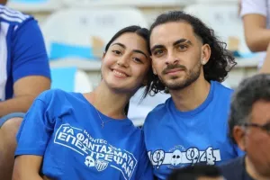 (Φωτορεπορτάζ) Ο κόσμος στο Ανόρθωση-ΑΠΟΕΛ