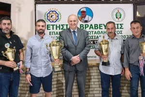Η ετήσια τελετή βράβευσης των πρωταθλητών  του Επαρχιακού Πρωταθλήματος Σκοποβολής