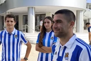 Mε 200 Βάσκους στην Λευκωσία η Σοσιεδάδ - "Θέλουμε να κερδίσουμε την Ομόνοια" (φώτος)
