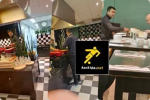 Φώτο/Ο ρεφ του ΑΖ-Απόλλων στο πρόγευμα 