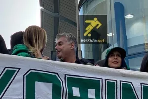 Γεμάτος χαμόγελα στη Shambles Square ο Σταύρος Παπασταύρου