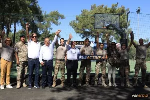 Ο Ανδρέας Μιχαηλίδης στη Λειτουργική Προπόνηση της 33ΜΚ που έγινε στο πλαίσιο του BeActive (φώτος/βίντεο)