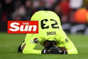 THE SUN για Ουζόχο: "Άξιζε... τρεις βαθμούς"