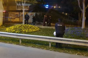 ΦΩΤΟΣ kerkida/Παντού αστυνομία περιμετρικά του «Şükrü Saracoğlu»