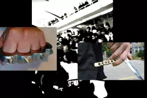 Στα χέρια του Ιρανού...σιδερογροθιά με ενσωματωμένο μαχαίρι!