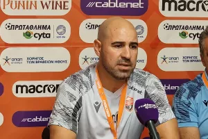 Χαραλάμπους: "Στόχος μας η νίκη σε κάθε παιχνίδι"