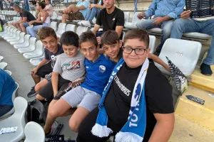 (Φωτορεπορτάζ) Οι φίλαθλοι στο "Στέλιος Κυριακίδης"