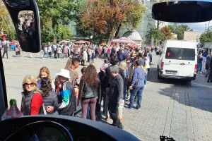 (Φώτος) Ουρές για Αγιά Σοφιά! 