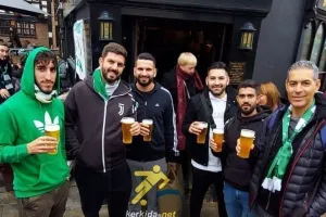 One pint… for Ομόνοια! 
