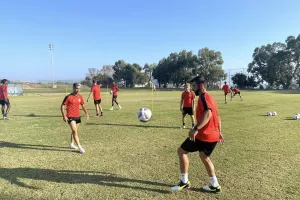 Στιγμές... από την προετοιμασία πριν το τοπικό ντέρμπι