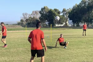 Στιγμές... από την προετοιμασία πριν το τοπικό ντέρμπι