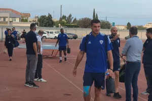 Άφιξη αποστολής ΑΝΟ με... κίνηση Λάρκου! (Φώτος Kerkida)