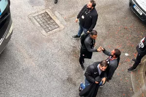 ΦΩΤΟΣ από την άφιξη της Νέας Σαλαμίνας