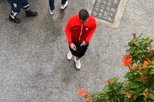 ΦΩΤΟΣ από την άφιξη της Νέας Σαλαμίνας