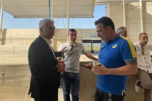 Η άφιξη των εκπροσώπων των ομάδων στο ΓΣΠ/ΦΩΤΟΣ KERKIDA