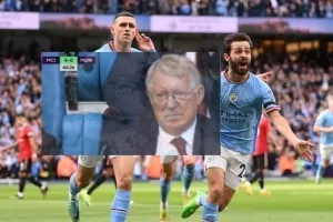 (ΦΩΤΟ) Περίλυπος... ο Σερ Άλεξ μετά το 4-0!