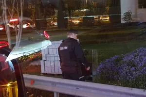 ΦΩΤΟΣ kerkida/Παντού αστυνομία περιμετρικά του «Şükrü Saracoğlu»