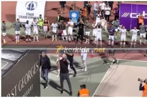 (ΦΩΤΟΣ- ΒΙΝΤΕΟ Kerkida) Στο τέλος… ΑΠΟΘΕΩΣΗ για παίκτες και ΜΠΕΡΓΚ!
