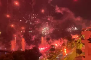 ΒΙΝΤΕΟ: Το PYRO SHOW της Θύρας 3 για τα γενέθλια!