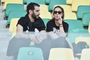 (Φωτορεπορτάζ) Οι ΑΕΚτζήδες στην ΑΡΕΝΑ