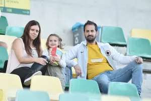(Φωτορεπορτάζ) Οι ΑΕΚτζήδες στην ΑΡΕΝΑ