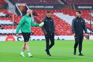 Ομόνοια: Προπόνηση στο "Old Trafford" (φώτος)