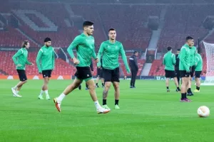 Ομόνοια: Προπόνηση στο "Old Trafford" (φώτος)